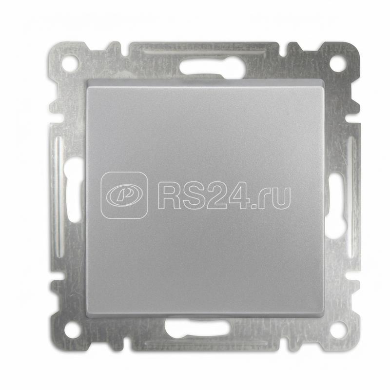 Выключатель 1-кл. СП Karea 10А IP20 механизм серебр. Makel 57065001