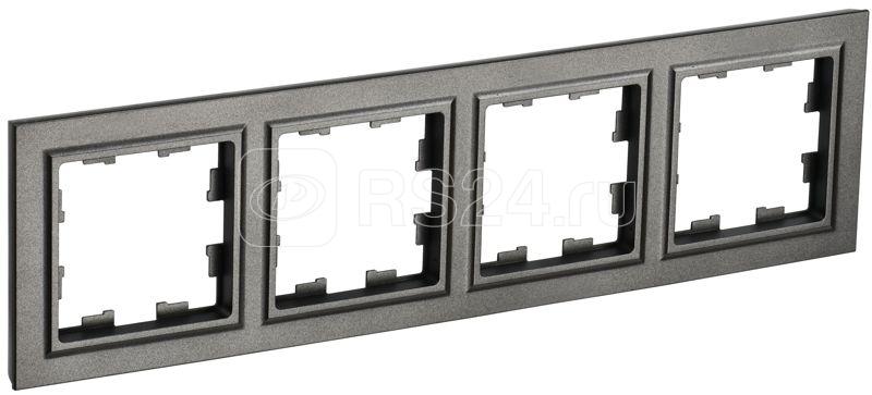 Рамка 4-м BRITE РУ-4-БрТБ бронза IEK BR-M42-K45