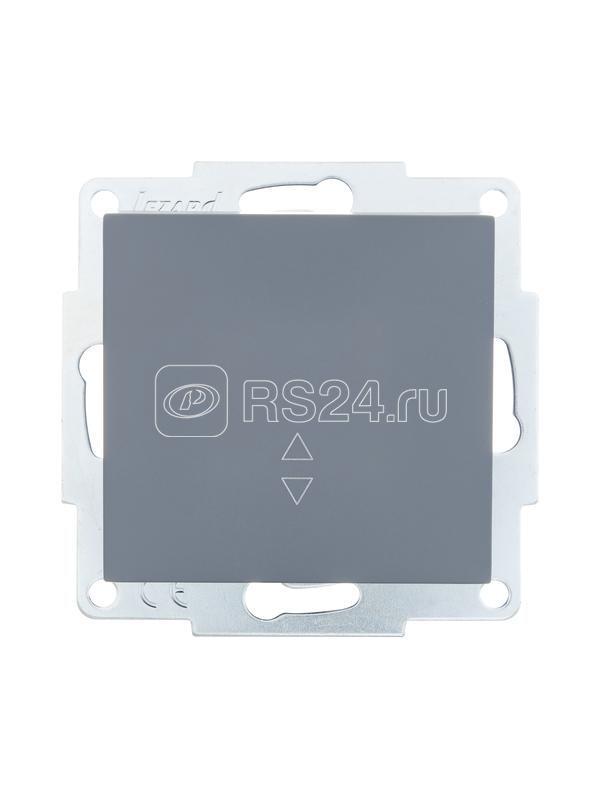 Переключатель проходной 1-кл. СП Vesna механизм графит LEZARD 742-3488-105