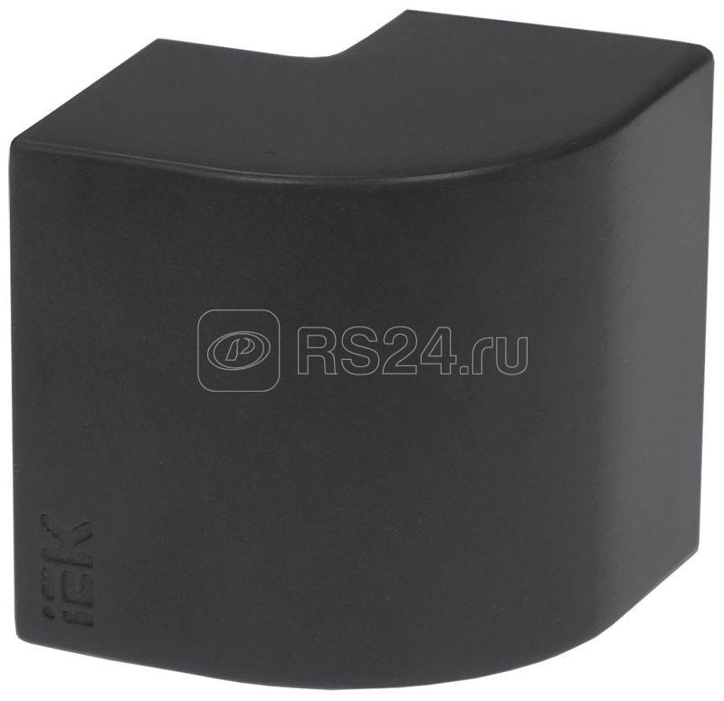 Угол для кабель-канала внешний 40х25 КМН ELECOR черн. (уп.4шт) IEK EL-KK10D-N-040-025-K02
