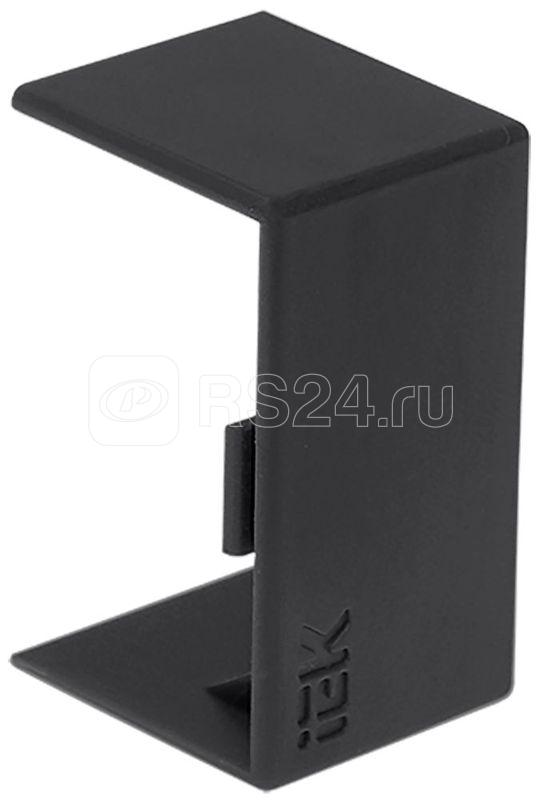Соединитель на стык КМС 16х16 черн. (уп.4шт) ELECOR IEK EL-KK10D-S-016-016-K02