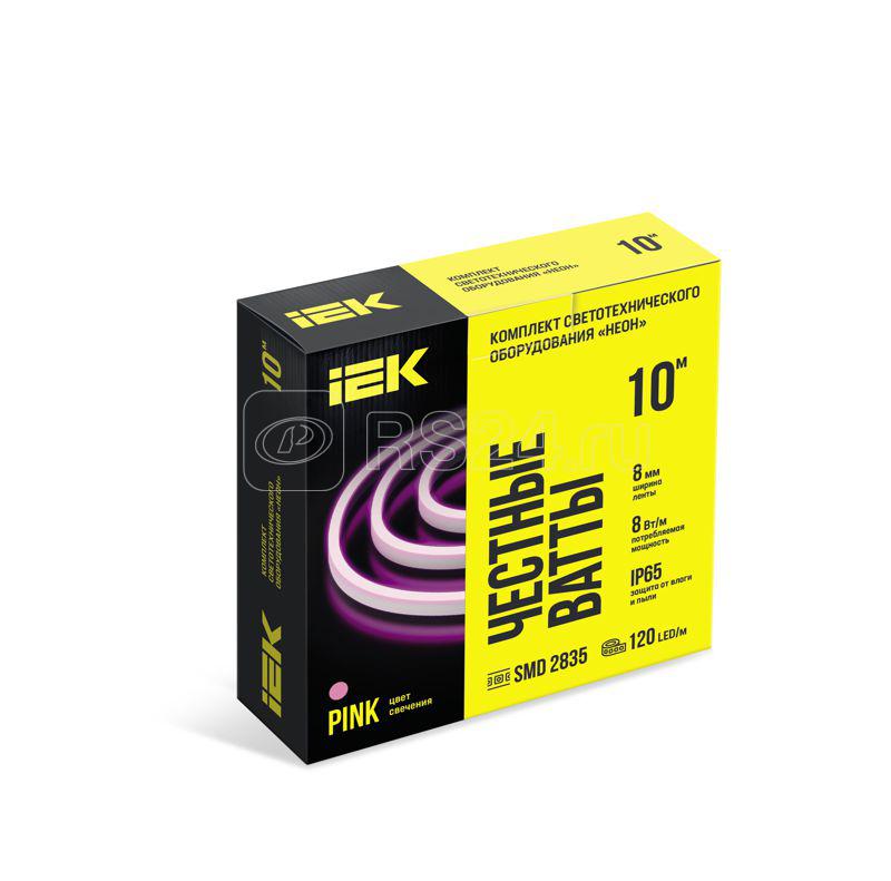 Комплект DIY (2835P120-8-IP65-220В 10м + драйвер) IEK LSR5-P-120-65-2-10-S0