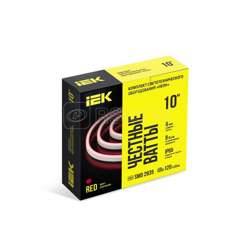 Комплект DIY (2835R120-8-IP65-220В 10м + драйвер) IEK LSR5-R-120-65-2-10-S0
