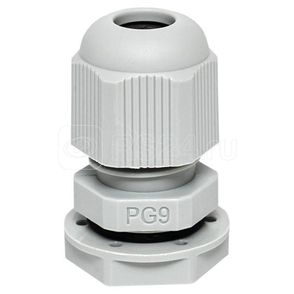 Сальник PG9 d4-8мм (d отверст. 16мм) IP54 (уп.4шт) PROxima EKF plc-pg-9-4-r