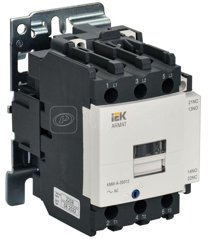 Контактор КМИ-А-35012 LC1D 50А кат. 110В AC 1НО+1НЗ AC-3 IEK AR-ACC-31-050-110-11