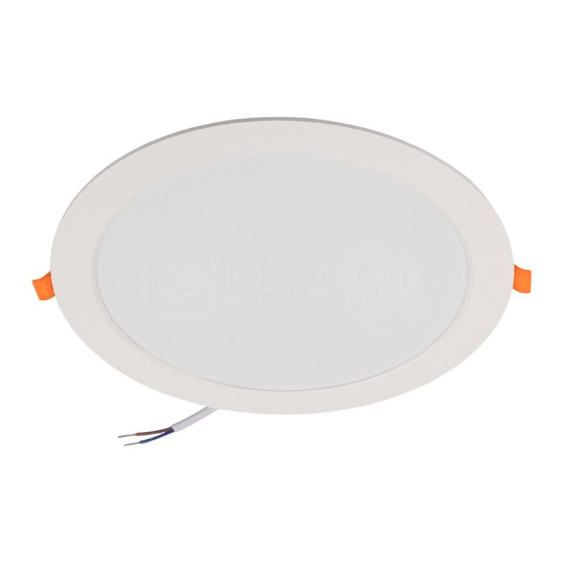 Светильник светодиодный PLED DL7 WH Downlight 24Вт 4000К 220х26мм IP54 ДВО встраив. Pro JazzWay 5042568