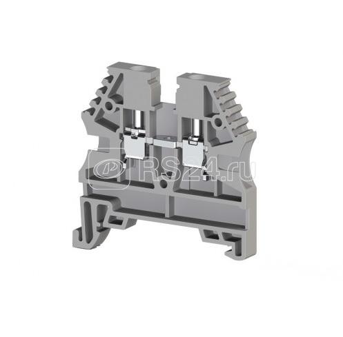 Клеммник на DIN-рейку 2.5кв.мм сер. AVK2.5(RP) Klemsan 0.0.0.3.04120RP
