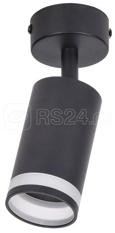 Светильник 4006 GU10 настенно-потолочный черн. IEK LT-USB0-4006-GU10-1-K02
