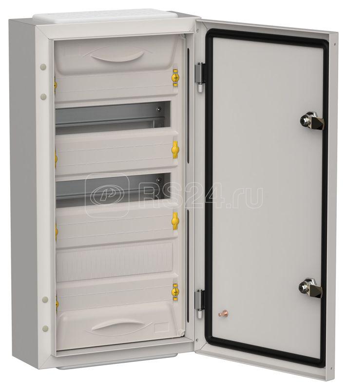 Корпус ЩРн-36 (1х36) TITAN 5 585х310х140 IP54 метал. сер. IEK TI5-50-N-036-54-7035