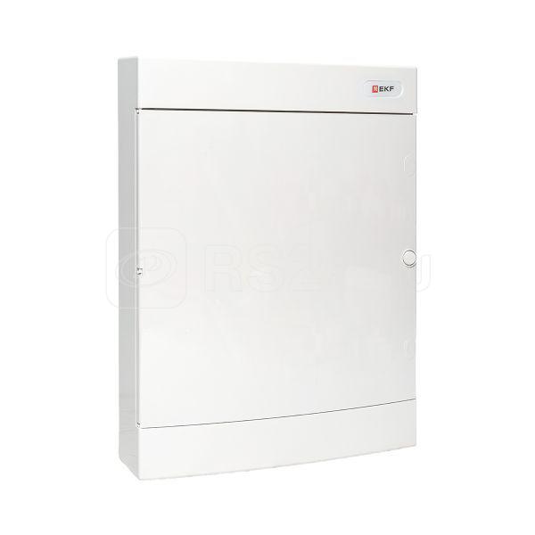 Щит распределительный навесной Unix 3х18мод. IP41 бел. дверь PROxima EKF ux-3x18-nw