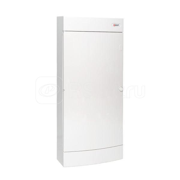 Щит распределительный навесной Unix 4х12мод. IP41 бел. дверь PROxima EKF ux-4x12-nw