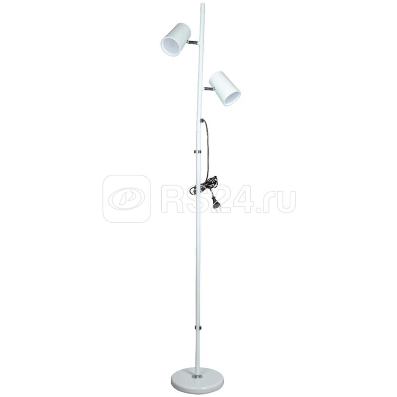 Торшер напольный светодиодный ULM-T600 2х6W/4500K/DIM WHITE 2х6Вт сенсорный выкл. диммер бел. ТМ Uniel UL-00010175