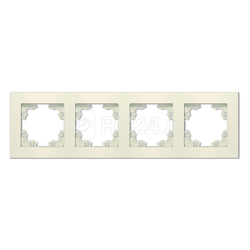 Рамка 4-м Афина универс. сл. кость (ivory) Universal A0046-I