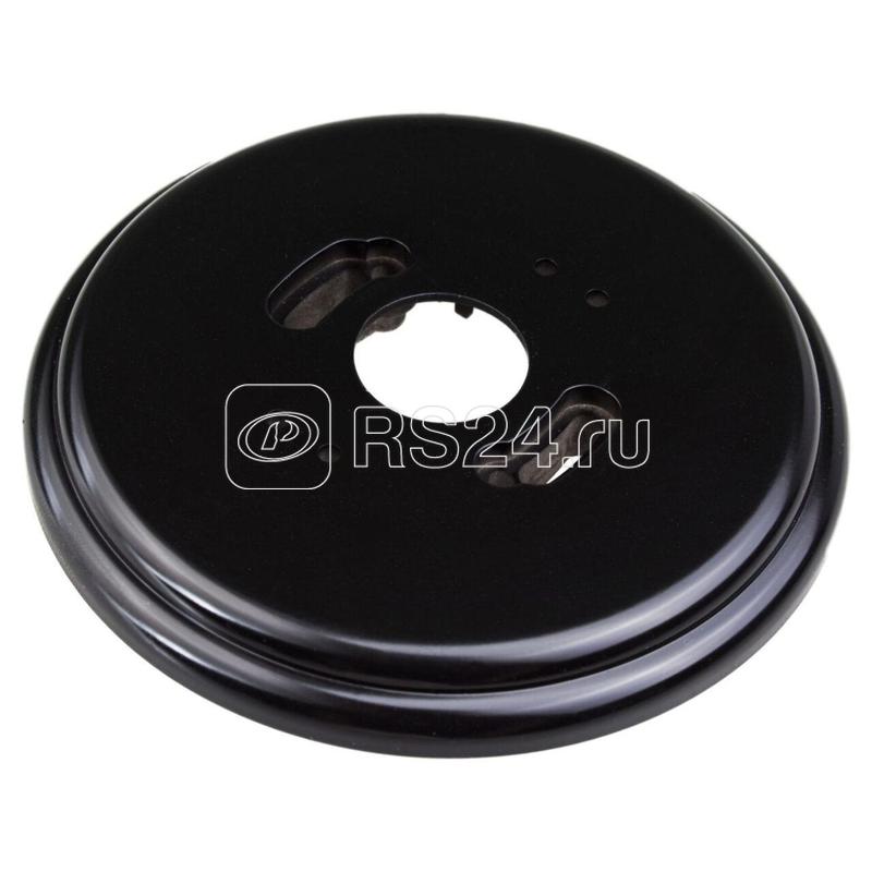 Рамка 1-м R пластик черн. Bironi RF1-610-23