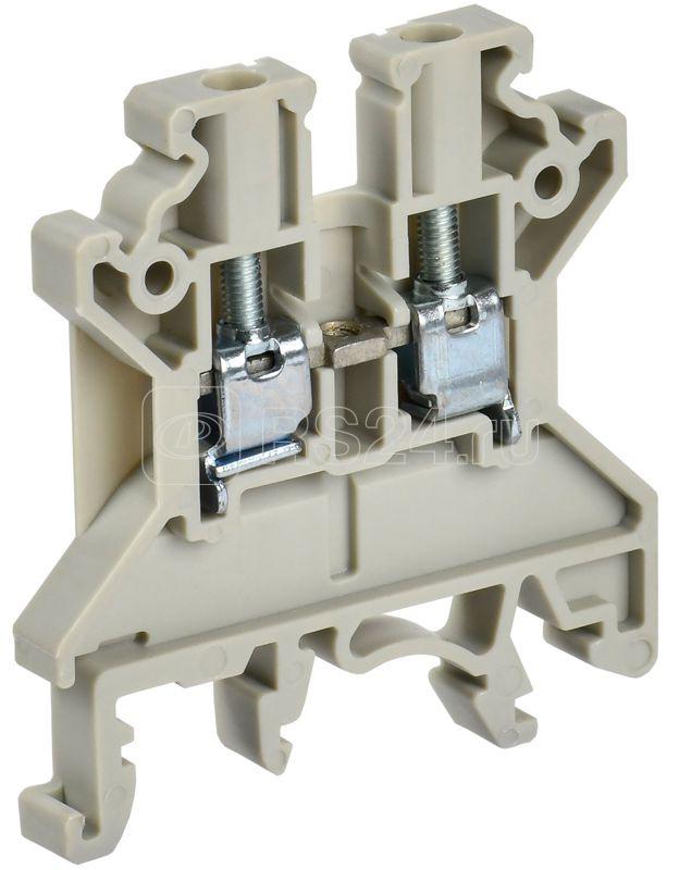 Колодка клеммная CTS ARMAFIX 2.5кв.мм сер. IEK YCT10-00-K03-002