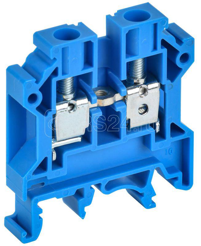 Колодка клеммная CTS ARMAFIX 6кв.мм син. IEK YCT10-00-K07-006