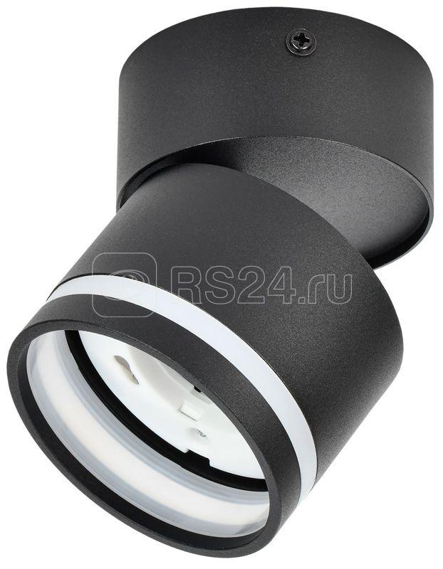 Светильник 4034 GX53 настенно-потолочный черн. IEK LT-USB0-4034-GX53-1-K02