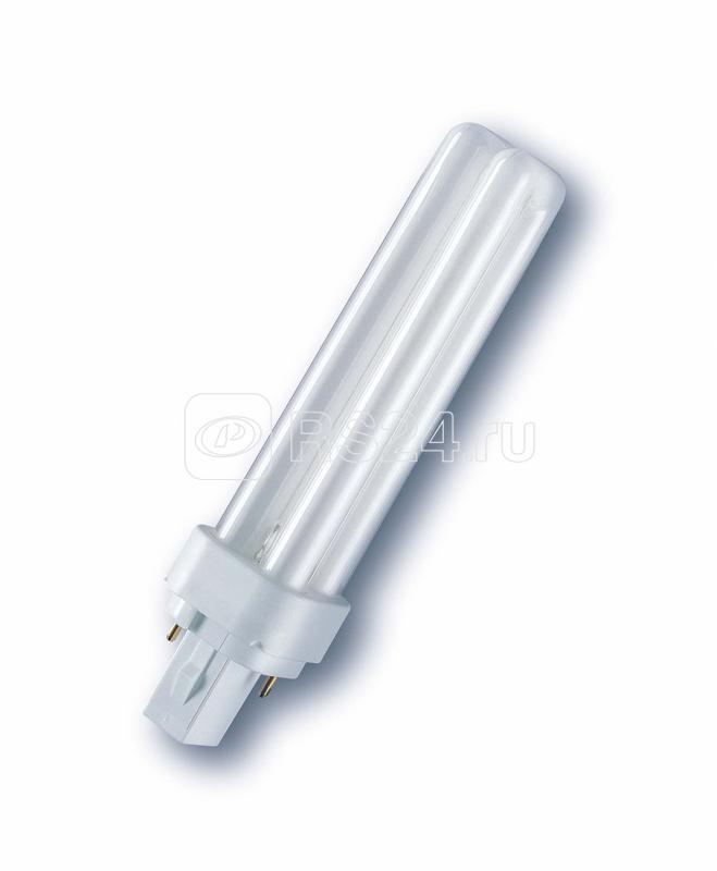 Лампа люминесцентная компактная DULUX D/E 18Вт/840 G24q-2 OSRAM 4099854122378