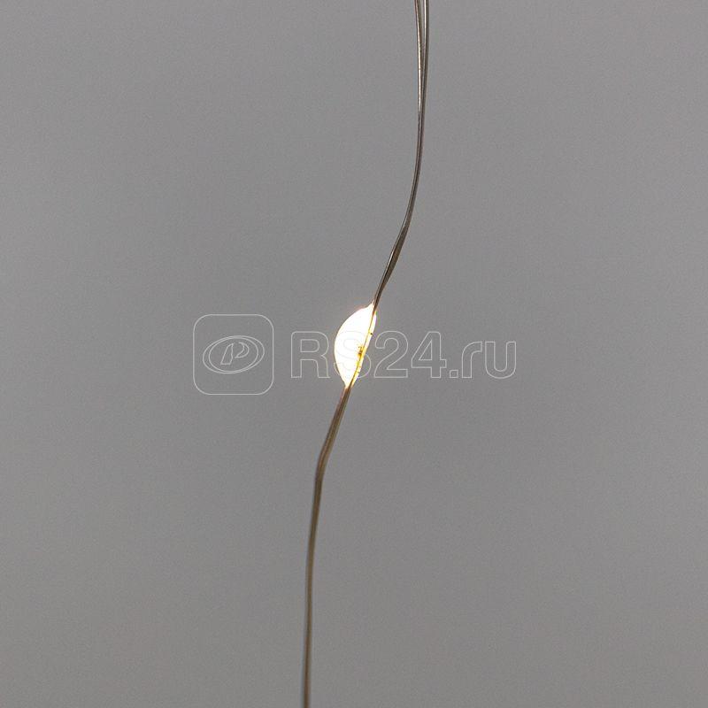 Гирлянда светодиодная "Роса "Светодиодный дождь" 3х2м LED тепл. бел. 12Вт IP20 USB+пульт управления с крючками для крепления Neon-Night 315-876