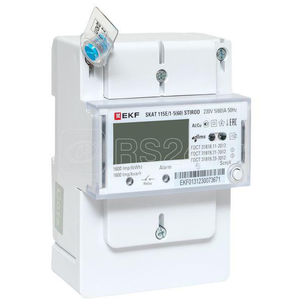 Счетчик SKAT 115E/1-5(60) STIROD 1ф 2т МСК+0 EKF 11503R