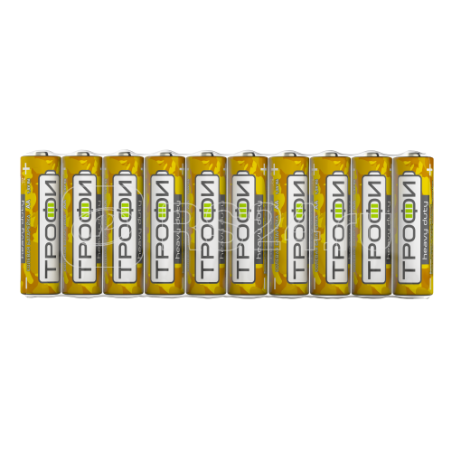 Элемент питания солевой AA/R6 R6-10S CLASSIC HEAVY DUTY Zinc (уп.10шт) Трофи Б0042310