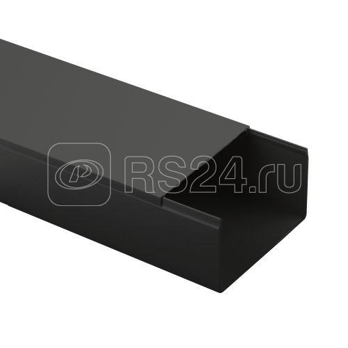 Кабель-канал 100х60 L2000 черн. KK-B-100-60 Эра Б0061528