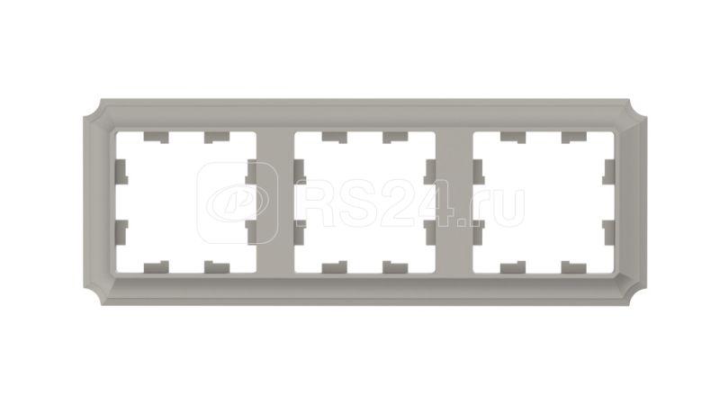 Рамка 3-м AtlasDesign Antique универс. шампань SE ATN100503