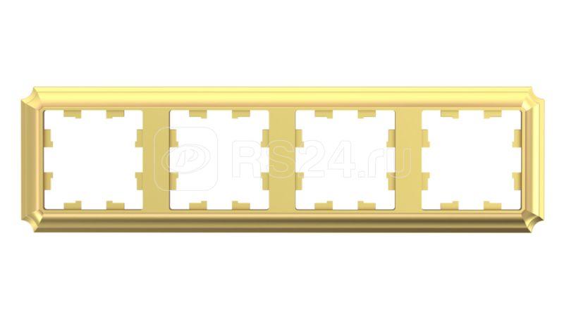 Рамка 4-м AtlasDesign Antique универс. зол. SE ATN101604