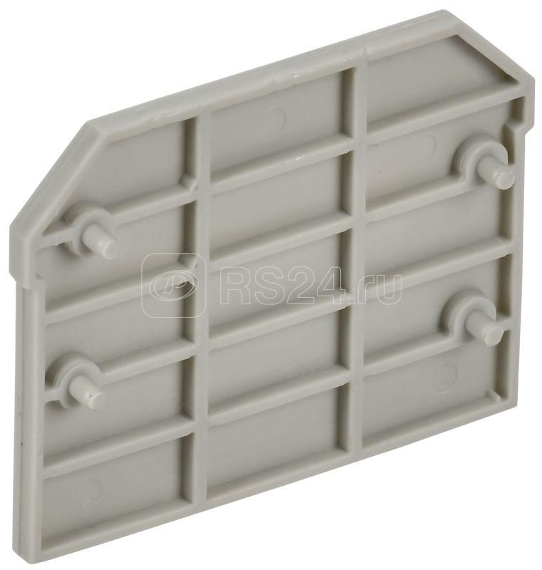 Заглушка для CTS-MC ARMAFIX 3 вывода 4кв.мм сер. IEK YCT12-00-3-K03-004-ZGL