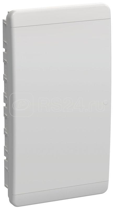 Корпус ЩРВ-П-36 TEKFOR IP41 бел. дверь пластик. IEK TF5-KP13-V-36-41-K01-K01