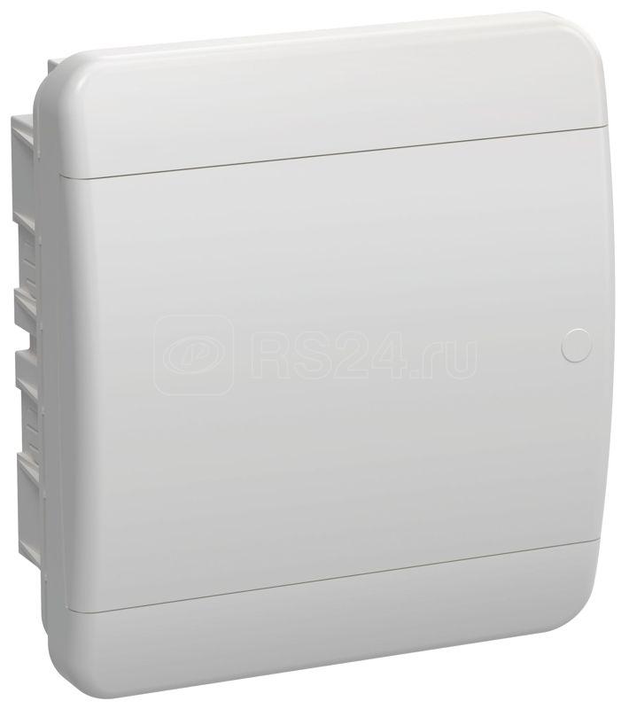 Корпус ЩРВ-П-8 TEKFOR IP41 бел. дверь пластик. IEK TF5-KP13-V-08-41-K01-K01