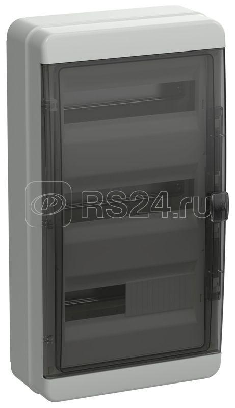 Корпус КМПн-36 TEKFOR IP65 черн. прозр. дверь пластик. IEK TF5-KP72-N-36-65-K03-K02