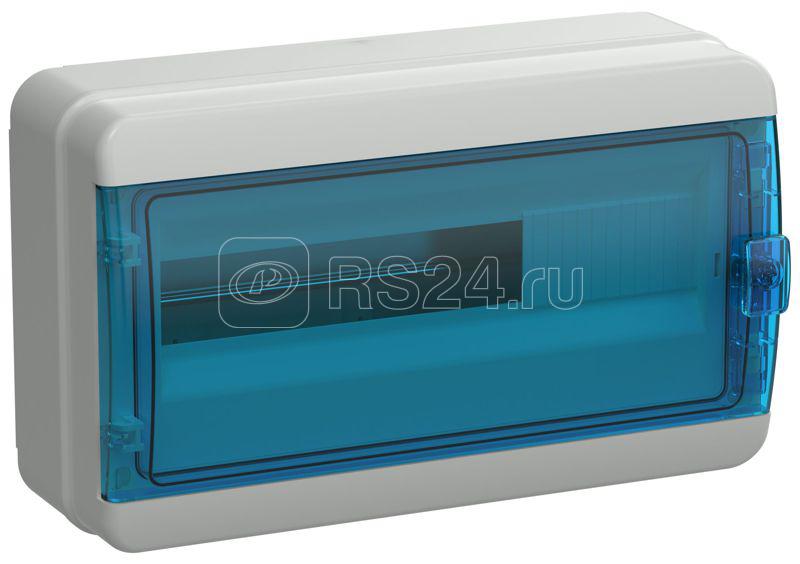Корпус КМПн-18 TEKFOR IP65 син. прозр. дверь пластик. IEK TF5-KP72-N-18-65-K03-K07