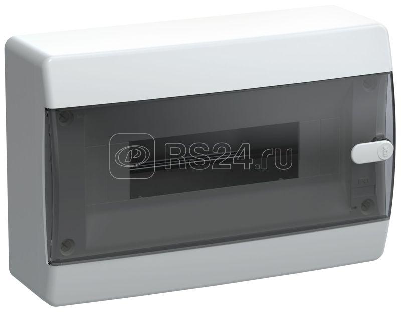 Корпус ЩРН-П-12 UNION Compact IP41 черн. прозр. дверь пластик. IEK UIC-KP12-N-12-41-K01