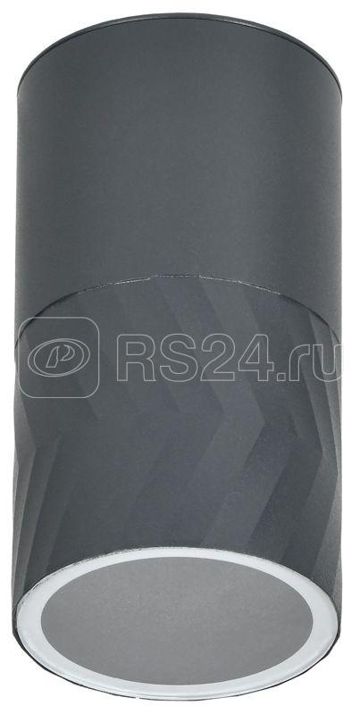 Светильник 5110 GU10 IP65 уличный потолочный сер. IEK LT-UPU0-5110-GU10-1-K03