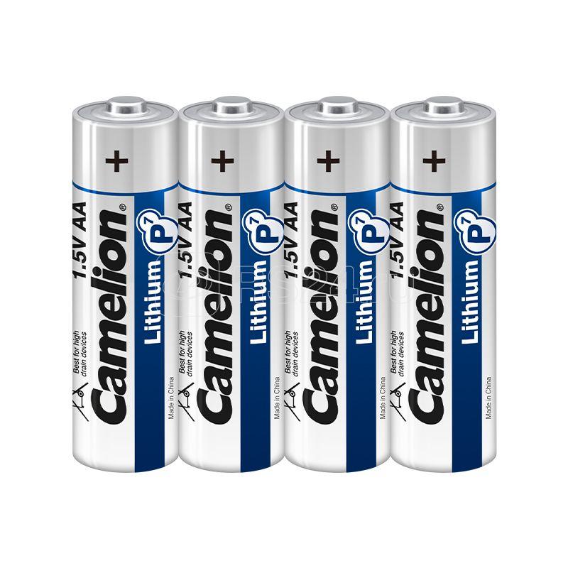 Элемент питания литиевый AA/FR6 Lithium SP4 FR6-SP4 батарейка 1.5В (уп.4шт) Camelion 15243