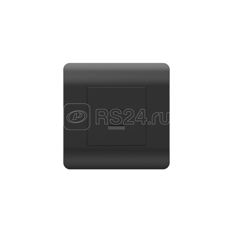 Розетка компьютерная 1-м NEW3-E RJ45 черн. CHINT 431490