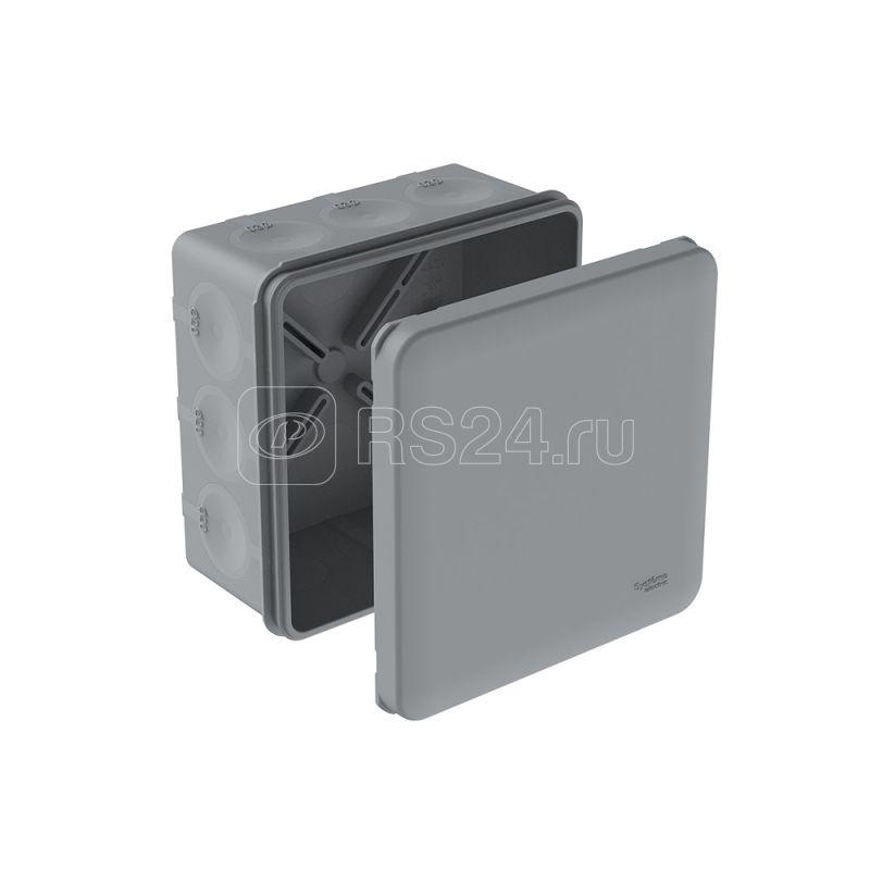 Коробка распределительная MultiBox IP66 100х100х50 DIY (со стикером) сер. SE IMT351981