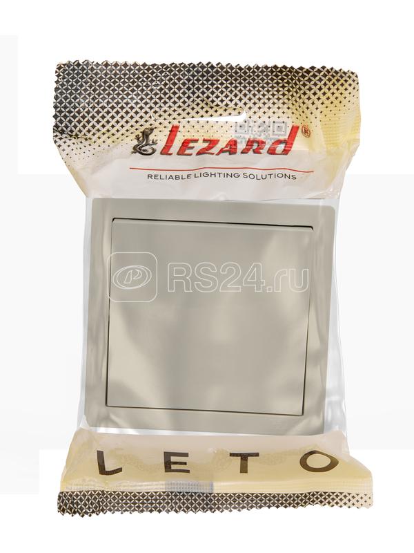 Выключатель 1-кл. ОП LETO крем LEZARD 752-0300-100