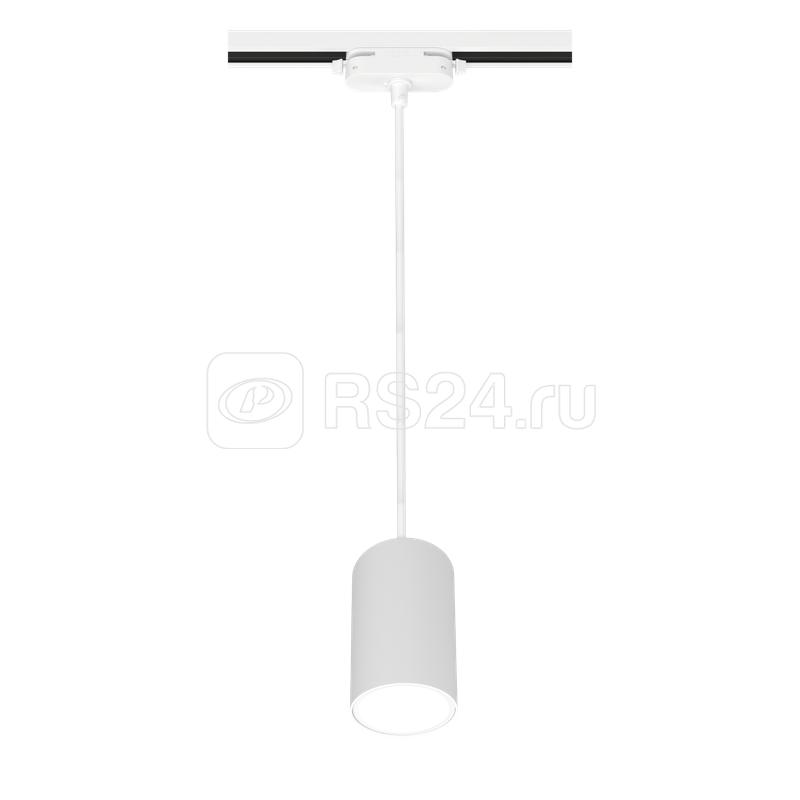 Светильник трековый подвес ARTLINE 55х55х100мм GU10 230В алюм. 2.6кв.м бел. Ritter 59927 6