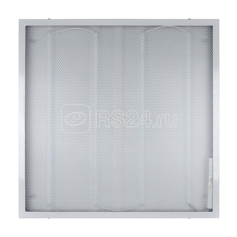 Светильник светодиодный потолочный универсальный ULP-Q105 6060-72Вт/6500К WHITE дневной свет (6500К) рассеиватель "призма" встроенный и/п корпус бел. ТМ Volpe UL-00011762
