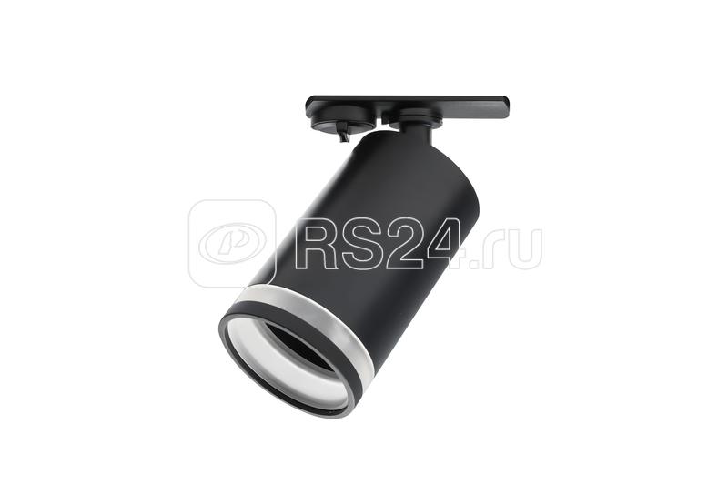 Светильник трековый PTR 38 под лампу GU10 BL 230В IP20 для диммир. ламп черн. JazzWay 5052277