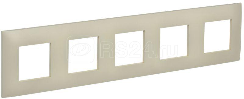Рамка 5-м SKANDY SK-F01B беж. IEK SK-M52-K10