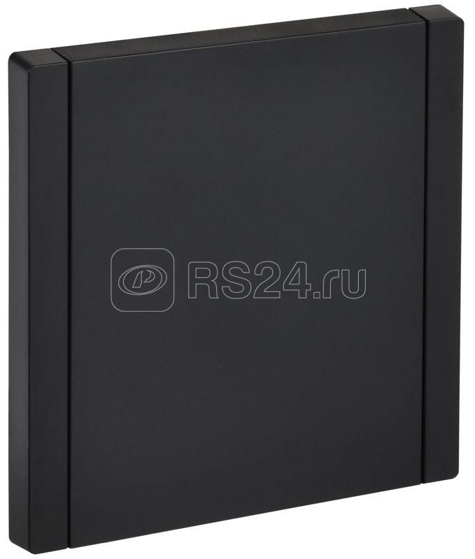 Заглушка с суппортом FORTE&PIANO FP141 черн. IEK FP-PL10-K02