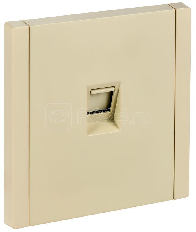 Розетка компьютерная RJ45 кат.5E FORTE&PIANO FP432 ваниль IEK FP-K10-1-K10