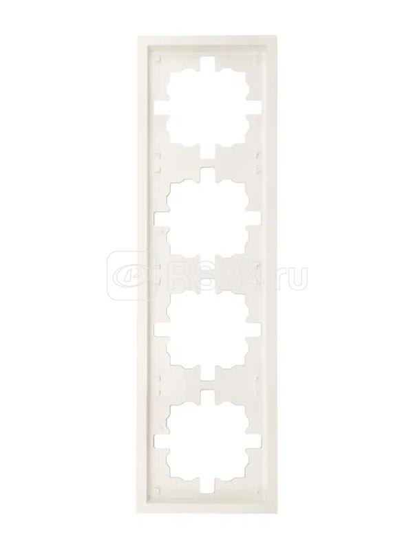 Рамка 4-м ZIMA горизонт. сл. кость LEZARD 704-9000-149