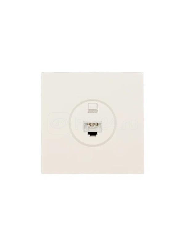 Розетка компьютерная 1-м СП ZIMA IP20 механизм сл. кость LEZARD 704-9088-139