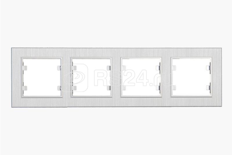 Рамка 4-м Karea LINE STAR жемчуж. Makel 86100704