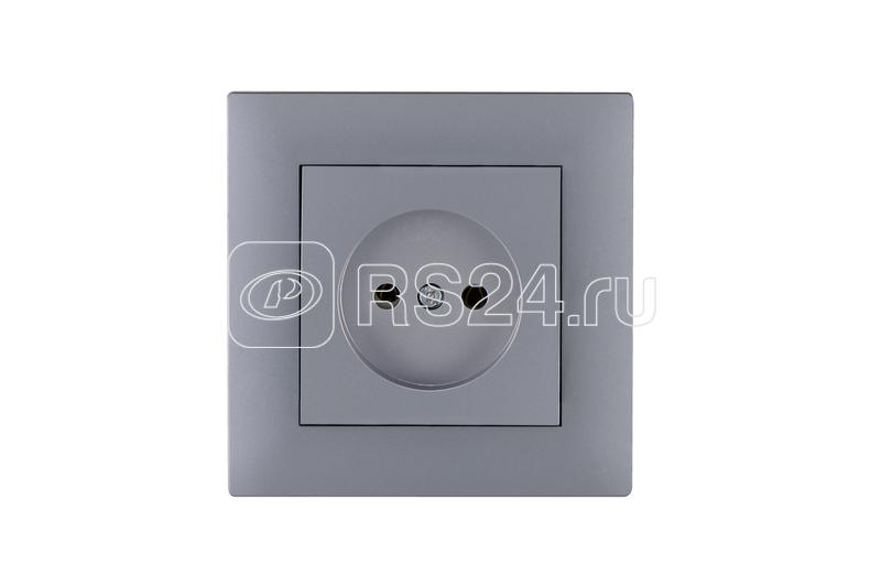 Розетка 1-м Kare RIZZ STAR без заземл. сер. Makel 88065022