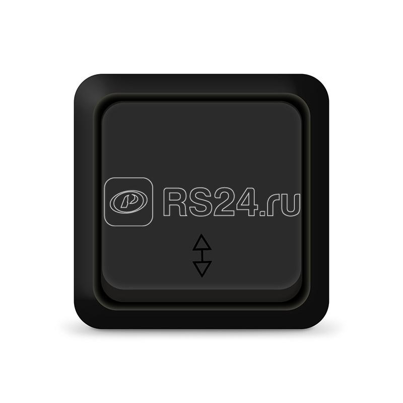 Переключатель проходной 1-кл. ОП Олимп 10А IP20 черн. Universal 2210